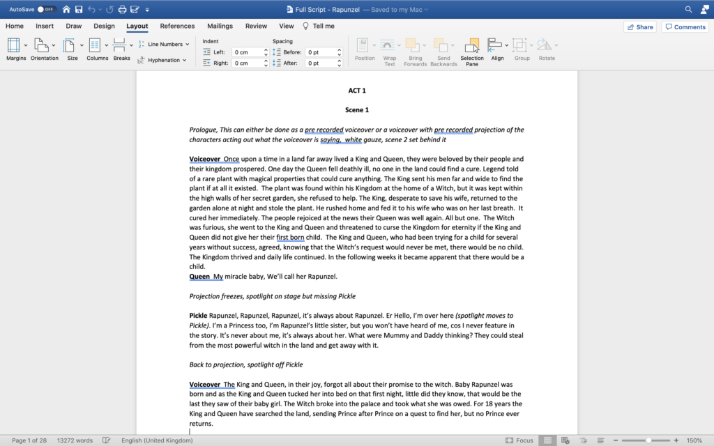 Script Submissions Upstage Publications